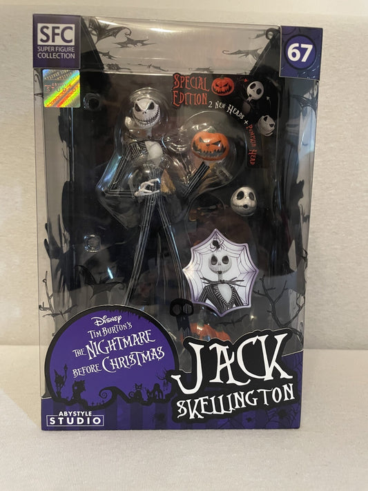🎃 Jack Skellington Figur – ABYstyle Super Figure Collection – 20 cm –
