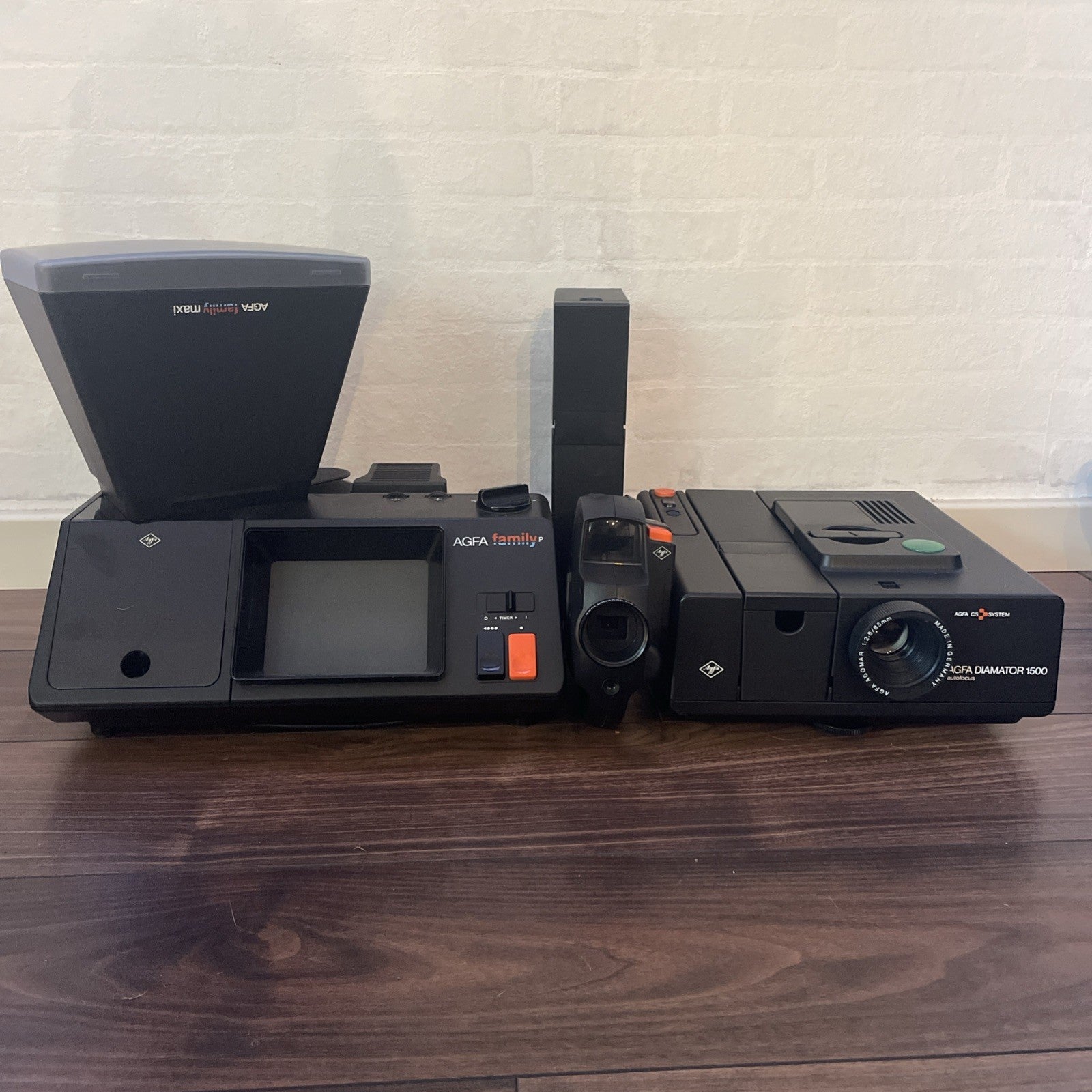 Aqua Family AGFA Paket - Handkamera - Abspielgerät - Projektor - Zubehör