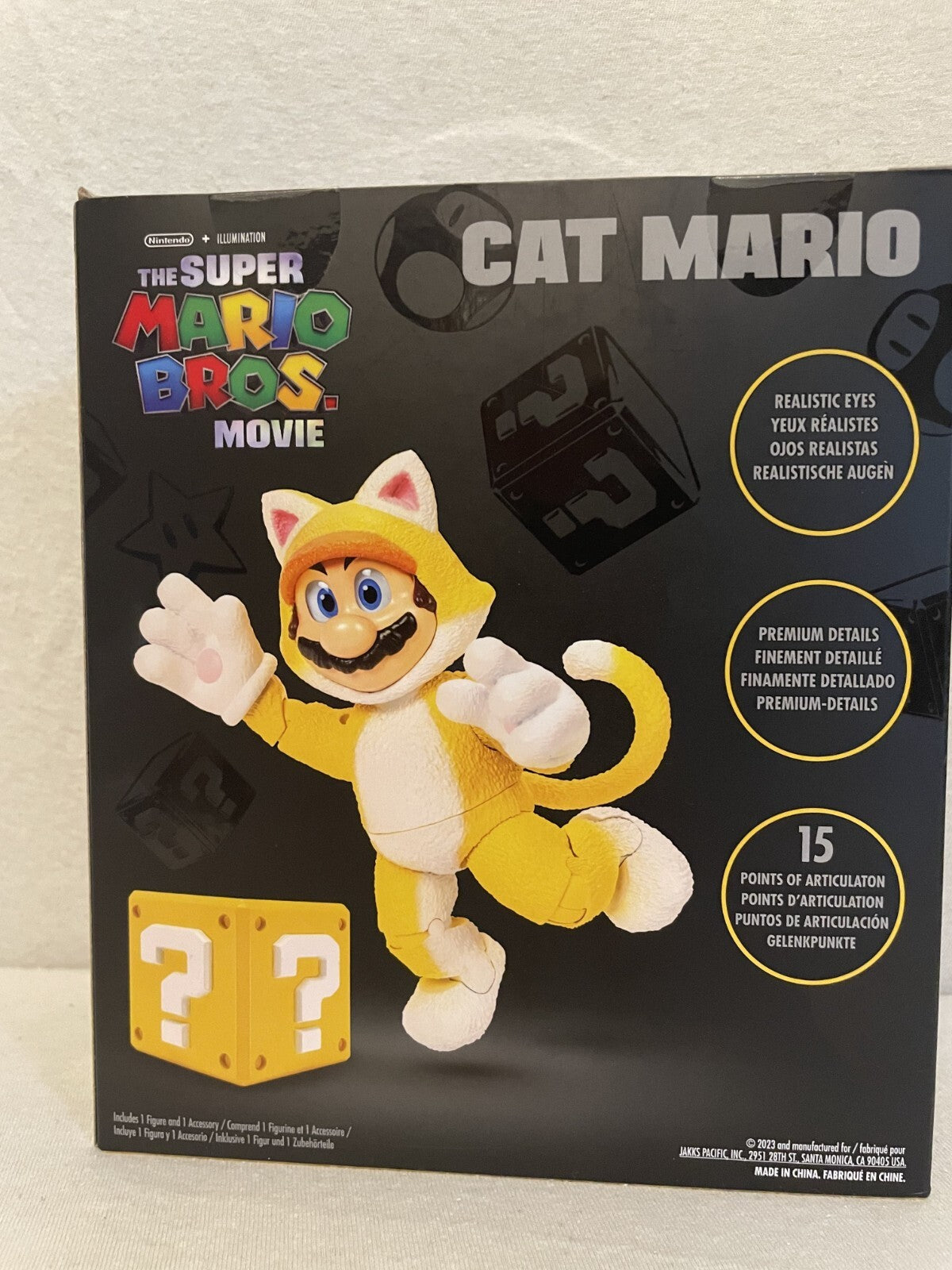 Super Mario Bros. – Cat Mario Figur – JAKKS Pacific – ca. 10 cm