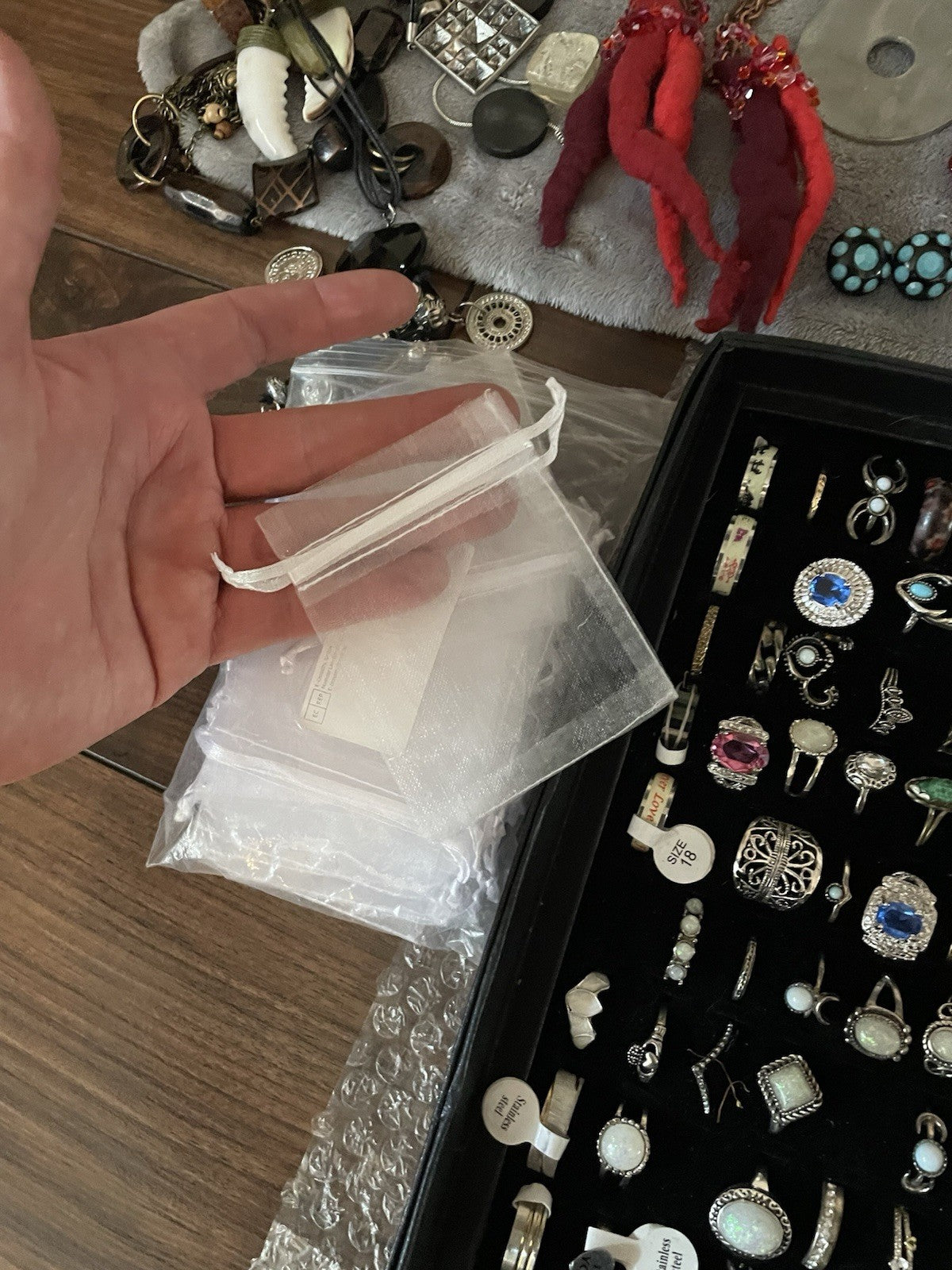 Modeschmuck Konvolut Neuware - Über 500 Teile 13kg