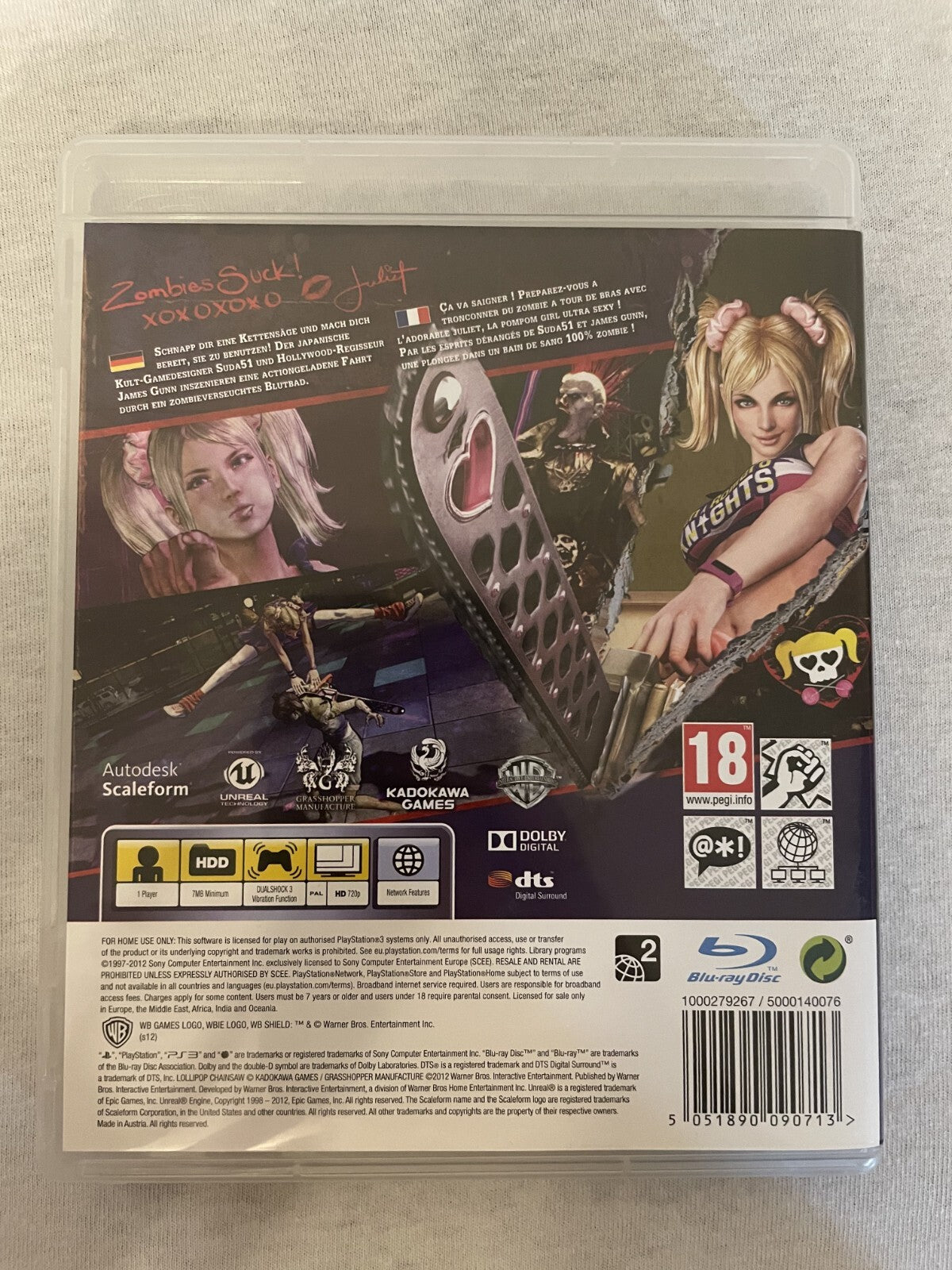 Lollipop Chainsaw - gebraucht - Playstation 3