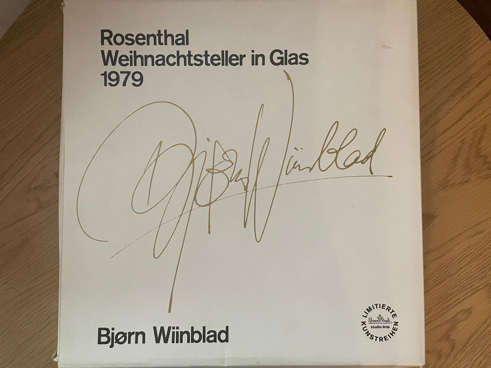 Rosenthal Weihnachtsteller 1979 – Björn Wiinblad – Originalverpackung