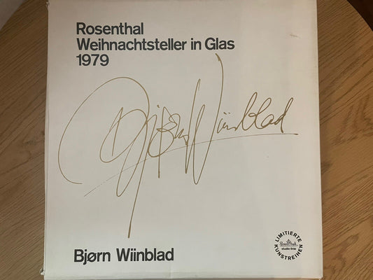 Rosenthal Weihnachtsteller 1979 – Björn Wiinblad – Originalverpackung