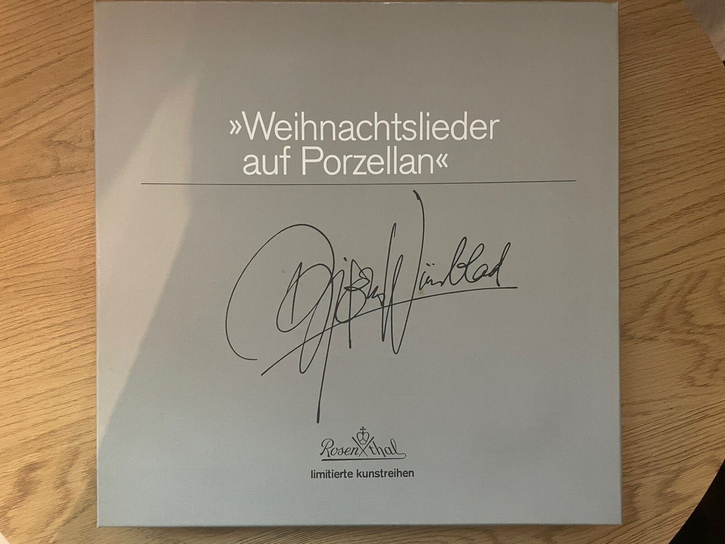 Rosenthal – Weihnachtslieder auf Porzellan – Bjørn Wiinblad – OVP
