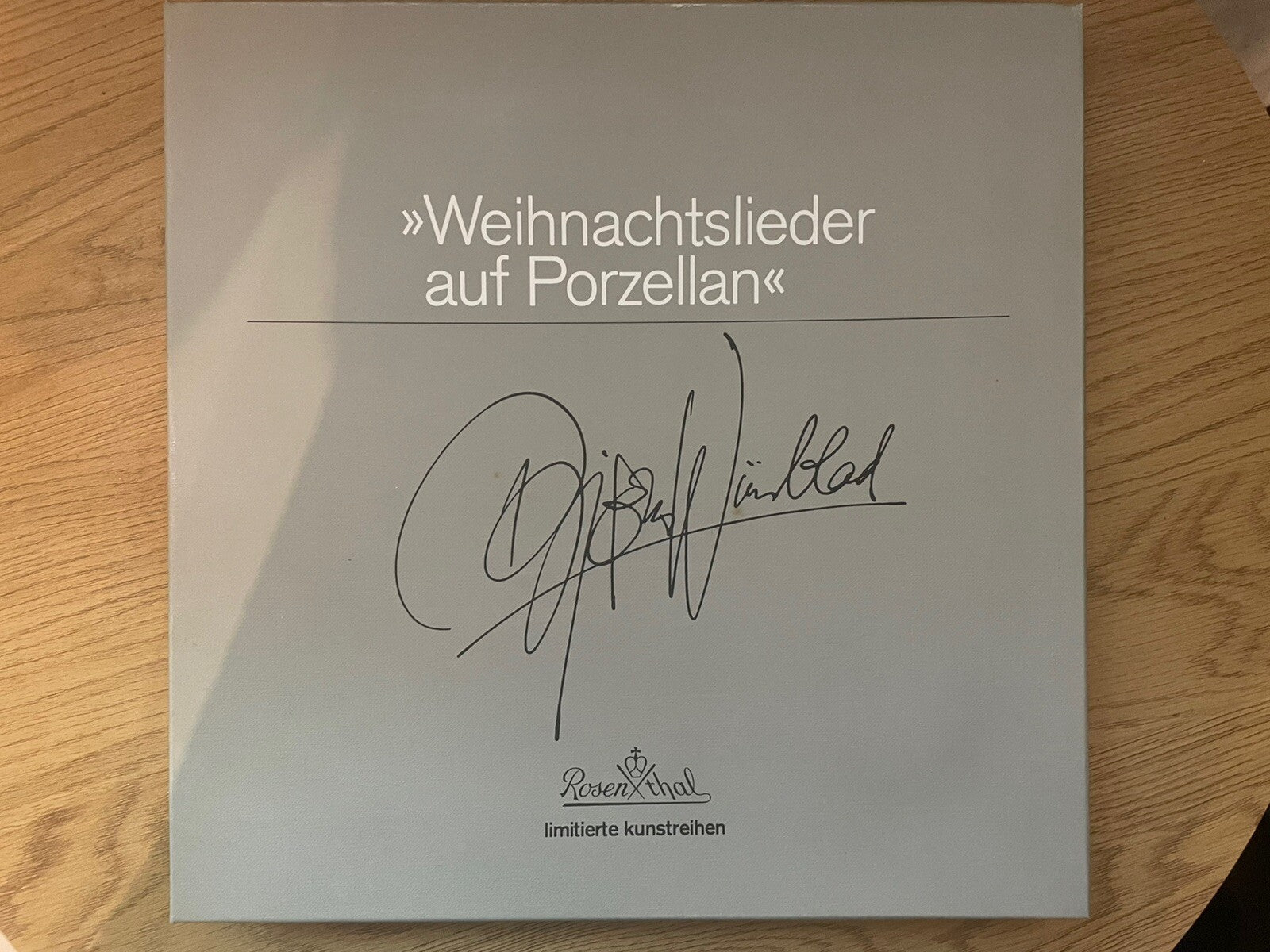 Rosenthal – Weihnachtslieder auf Porzellan – Bjørn Wiinblad – OVP